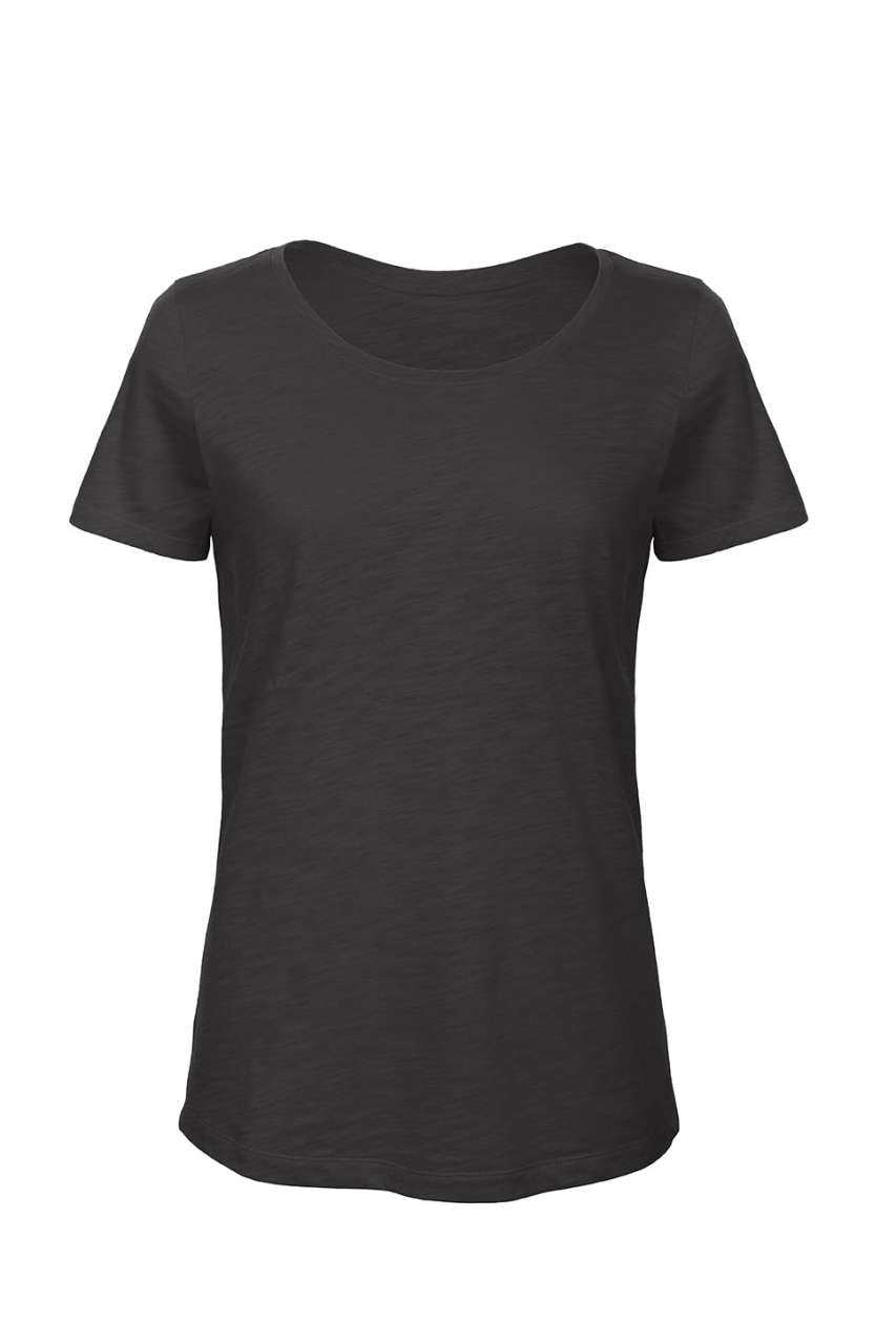 B&C INSPIRE SLUB T /WOMEN in Chic Black | utt:12e74dc56734