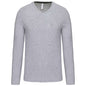 T-SHIRT À MANCHES LONGUES ET COL EN V POUR HOMME