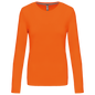 T-SHIRT À MANCHES LONGUES ET COL RAS DU COU POUR FEMME
