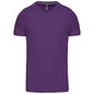T-SHIRT HOMME À MANCHES COURTES ET COL EN V
