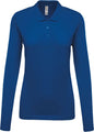 POLO PIQUÉ À MANCHES LONGUES POUR FEMME