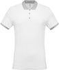 MEN'S TWO-TONE PIQUÉ POLO SHIRT