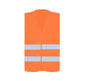 GILET DE SÉCURITÉ BASIQUE POUR IMPRESSION « KARLSRUHE » - 2 VELCRO