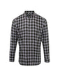 CARREAUX « MULLIGAN » - CHEMISE EN COTON À MANCHES LONGUES POUR HOMME