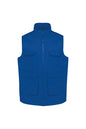 GILET UNISEXE REMBOURRÉ MULTI-POCHES EN POLYCOTON
