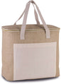 SAC GLACIÈRE EN JUTE - GRAND FORMAT