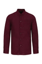 CHEMISE À MANCHES LONGUES ET COL MAO POUR HOMME