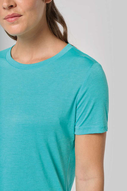 T-SHIRT DE SPORT À COL ROND TRIBLEND POUR FEMME