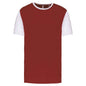 T-SHIRT BICOLORE À MANCHES COURTES POUR ADULTES