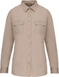 CHEMISE SAFARI À MANCHES LONGUES POUR FEMME