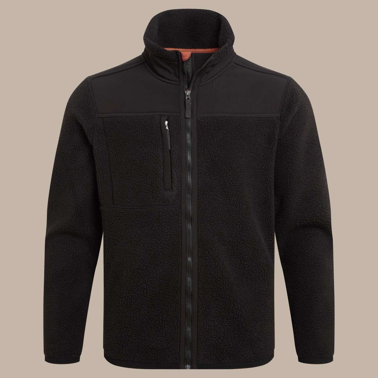 Morley Fleece Workwear Jacket in Black | utt:a9ebc7d6f7b4