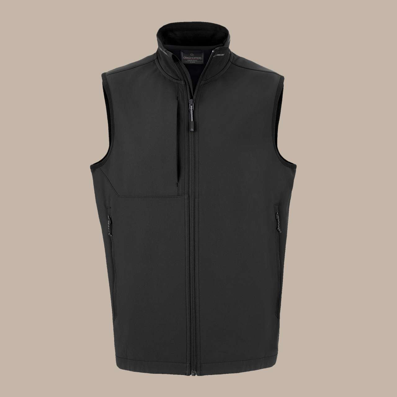 UNISEX EXPERT BASECAMP SOFTSHELL VEST in Black | utt:bd95a2ac45cf