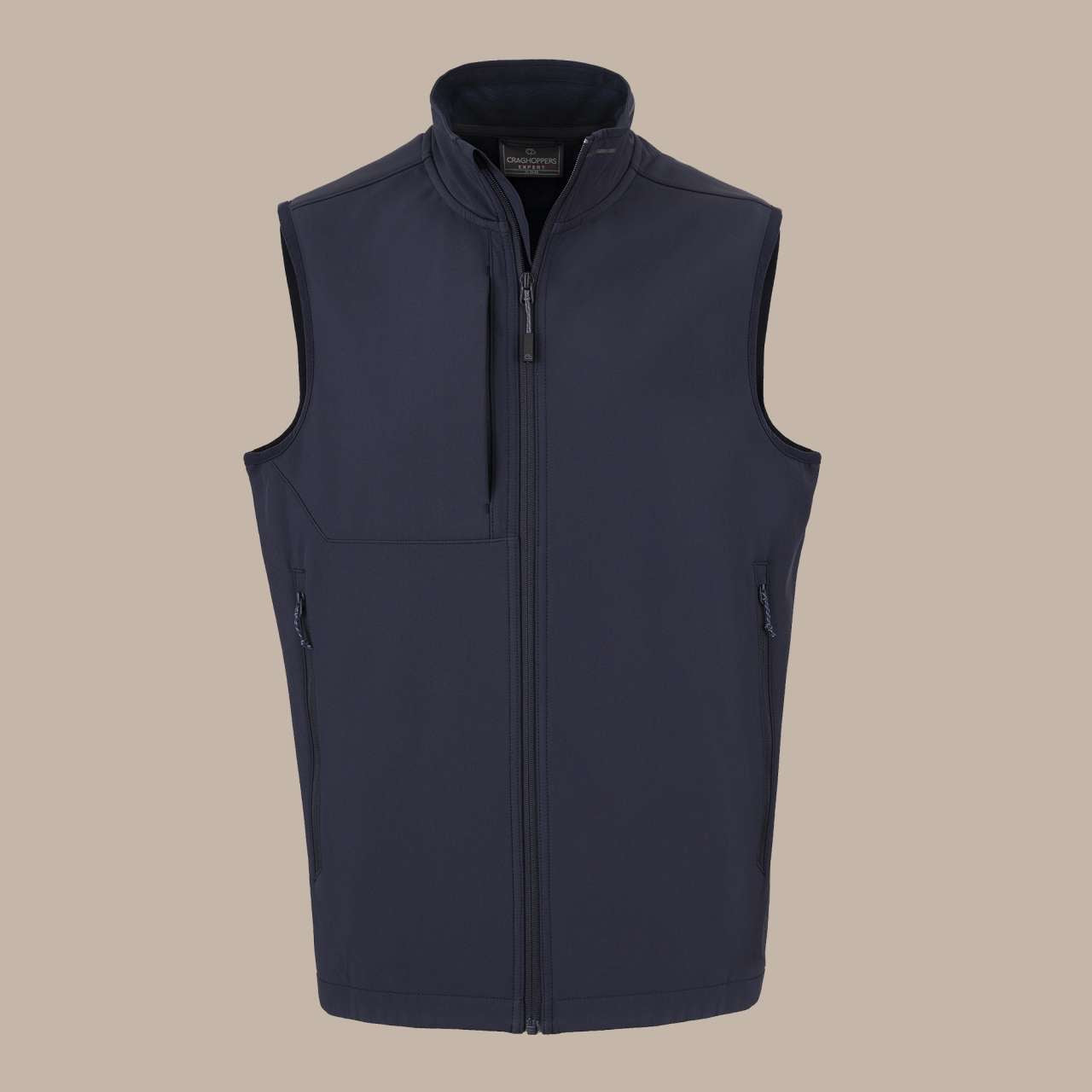 UNISEX EXPERT BASECAMP SOFTSHELL VEST in Dark Navy | utt:0c4a3b6583f8