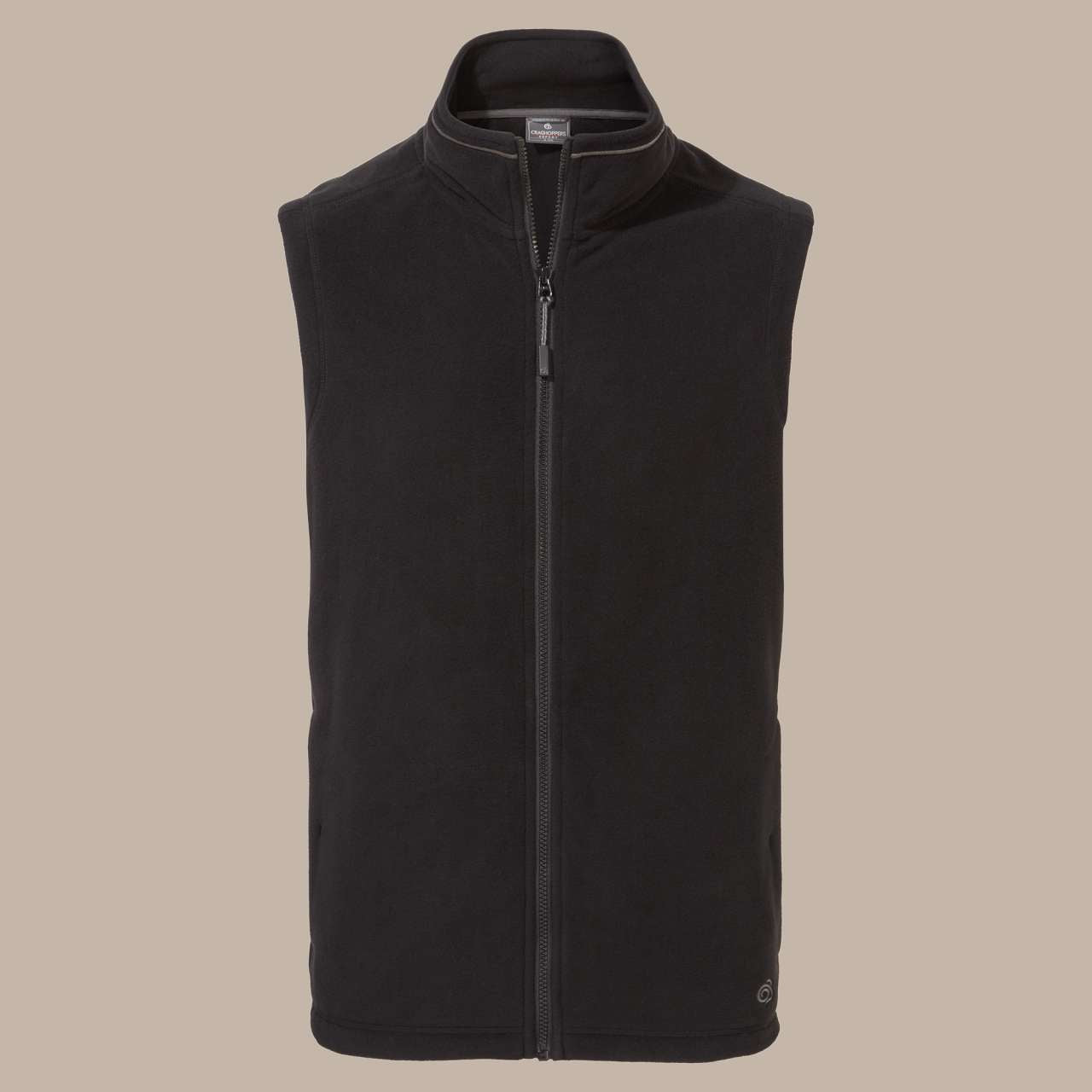 EXPERT CORY FLEECE VEST in Black | utt:b61bfad617c5
