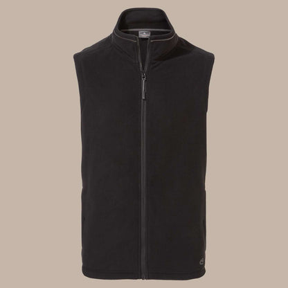 EXPERT CORY FLEECE VEST in Black | utt:b61bfad617c5
