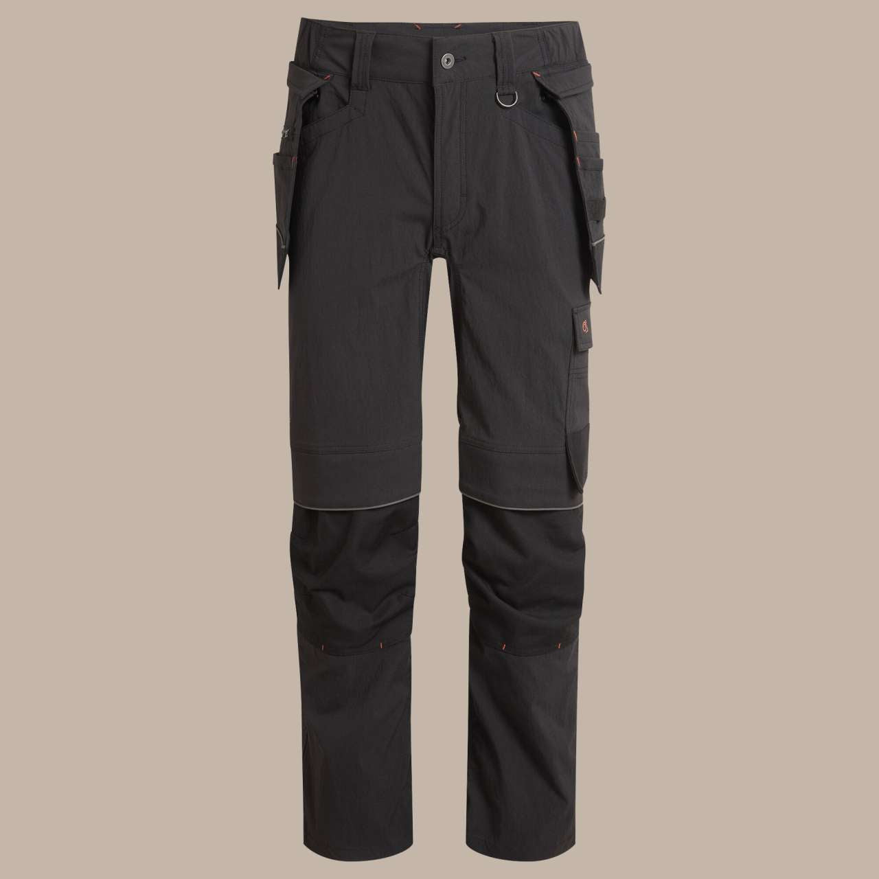 Sheffield Stretch Holster Workwear Trousers in Black | utt:e92a54ec616a