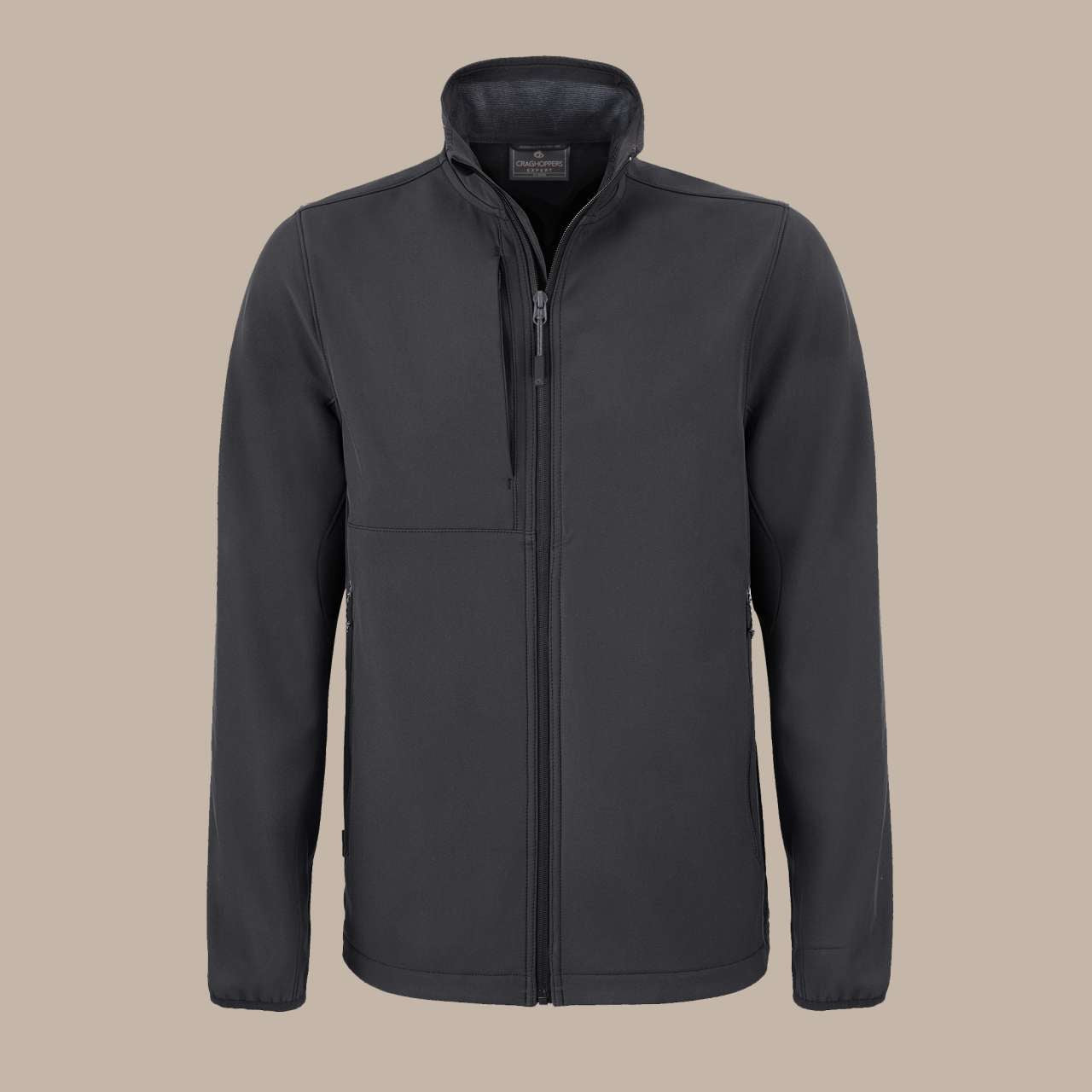 EXPERT MENS BASECAMP SOFTSHELL JACKET in Carbon Grey | utt:40daf81439e3