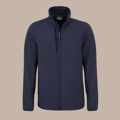 EXPERT MENS BASECAMP SOFTSHELL JACKET in Dark Navy | utt:b4c4652658cd