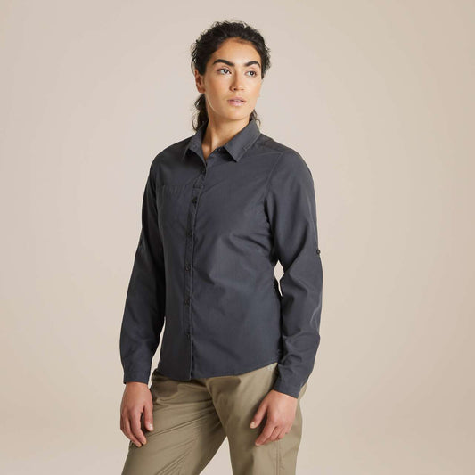 EXPERT WOMENS KIWI LONG SLEEVED SHIRT - Craghoppers (1 of 4) | utt:3dd1bf655773