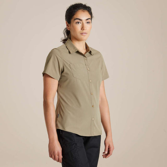 EXPERT WOMENS KIWI SHORT SLEEVED SHIRT - Craghoppers (1 of 3) | utt:ecd2b2c27f62