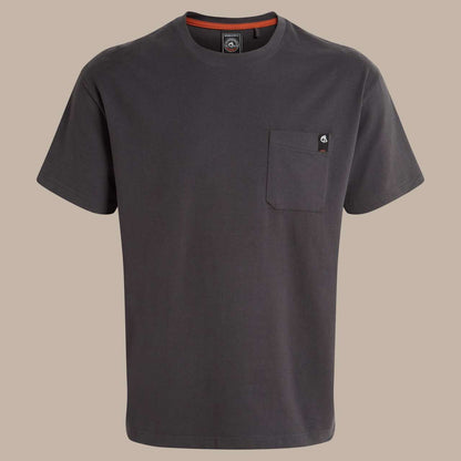 Wakefield Pocket Workwear T-Shirt in Carbon Grey | utt:7b81efc8f4be
