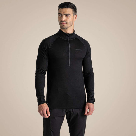 Expert Merino Half Zip Long Sleeved Baselayer Ii - Craghoppers (1 of 4)