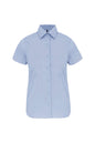 CHEMISE FEMME À MANCHES COURTES EN COTON/ÉLASTHANNE