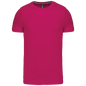 T-SHIRT À MANCHES COURTES ET COL RAS DU COU