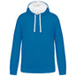SWEAT-SHIRT À CAPUCHE CONTRASTÉ POUR HOMME