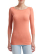 T-SHIRT EXTENSIBLE À MANCHES 3/4 POUR FEMME