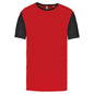 T-SHIRT BICOLORE À MANCHES COURTES POUR ADULTES