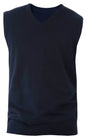 PULL SANS MANCHES À COL EN V POUR HOMME