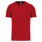 T-SHIRT DE SPORT À MANCHES COURTES ET COL EN V POUR HOMME