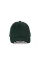 CASQUETTE AVEC VISIÈRE SANDWICH CONTRASTÉE - 6 PANNEAUX