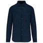 CHEMISE HOMME À MANCHES LONGUES EN LIN ET COTON