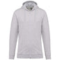 SWEAT-SHIRT À CAPUCHE AVEC FERMETURE ÉCLAIR COMPLÈTE