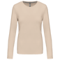 T-SHIRT À MANCHES LONGUES ET COL RAS DU COU POUR FEMME