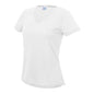 T-shirt cool à col en V pour femme