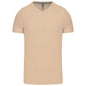 T-SHIRT HOMME À MANCHES COURTES ET COL EN V