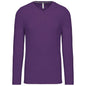 T-SHIRT À MANCHES LONGUES ET COL EN V POUR HOMME