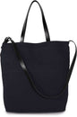 HANDBAG WITH LEATHER SHOULDER STRAP