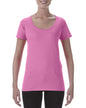 T-SHIRT SOFTSTYLE® À COL PROFOND POUR FEMME