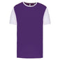 T-SHIRT BICOLORE À MANCHES COURTES POUR ADULTES
