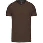 T-SHIRT HOMME À MANCHES COURTES ET COL EN V