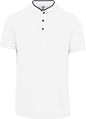 POLO HOMME À MANCHES COURTES ET COL MAO