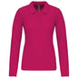 POLO PIQUÉ À MANCHES LONGUES POUR FEMME