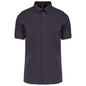 CHEMISE À MANCHES COURTES EN COTON/ÉLASTHANNE