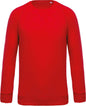 SWEAT-SHIRT HOMME EN COTON BIOLOGIQUE À COL RAS DU COU ET MANCHES RAGLAN