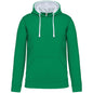 SWEAT-SHIRT À CAPUCHE CONTRASTÉ POUR HOMME