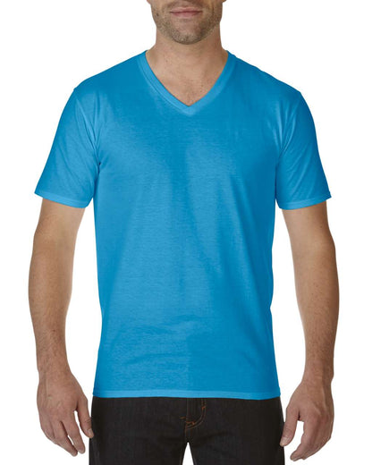 T-SHIRT COL EN V ADULTE EN COTON PREMIUM®